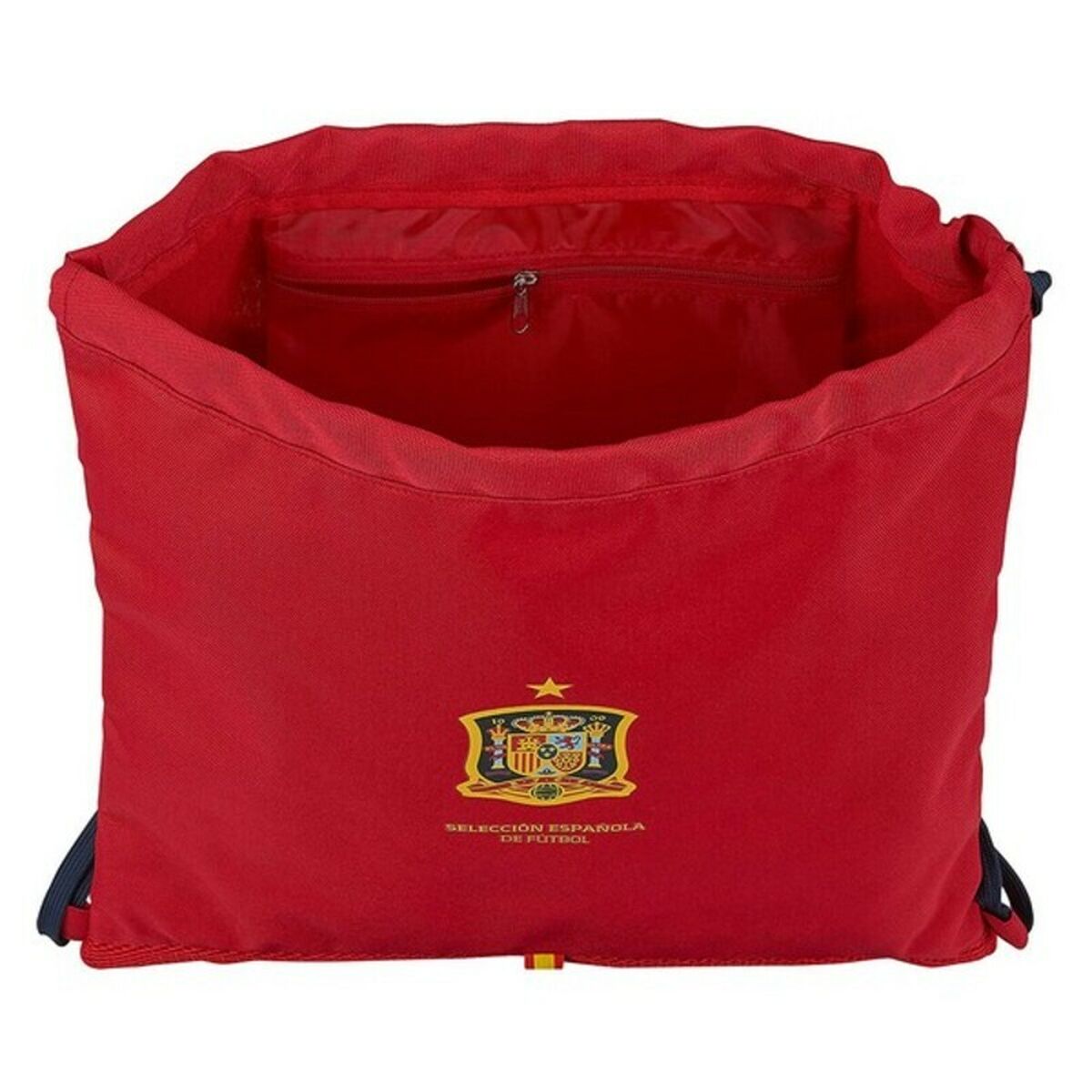 Saco Mochila com Cordas RFEF Vermelho - EcoNest