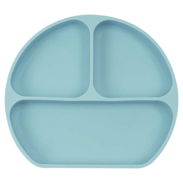 Prato Safta Bear Silicone Ventosa Azul Claro (20,5 x 2,5 x 18 cm) - EcoNest
