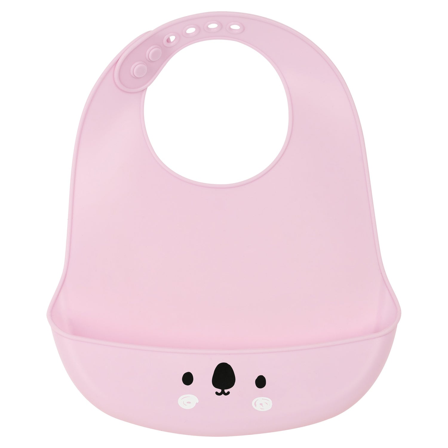 Babete Safta Koala Silicone Cor de Rosa (21 x 2 x 26 cm) - EcoNest