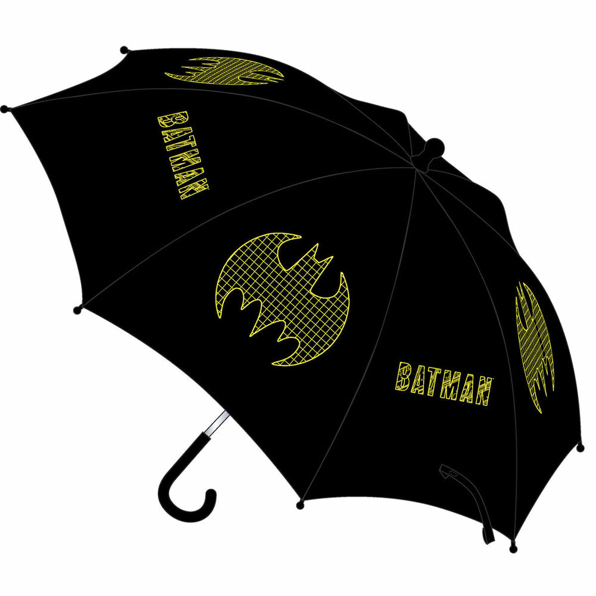 Guarda-Chuva Batman Comix Preto Amarelo (Ø 86 cm) - EcoNest