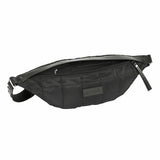 Bolsa de Cintura Moos Negro Acolchoado Preto (41 x 15.5 x 7 cm) - EcoNest