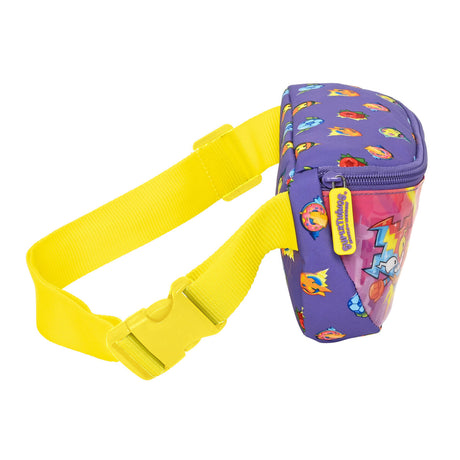 Bolsa de Cintura SuperThings Guardians of Kazoom Roxo Amarelo (23 x 14 x 9 cm) - EcoNest