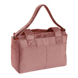 Bolsa para Troca de Fraldas Safta Marsala Cor de Rosa (46 x 26 x 15 cm) - EcoNest