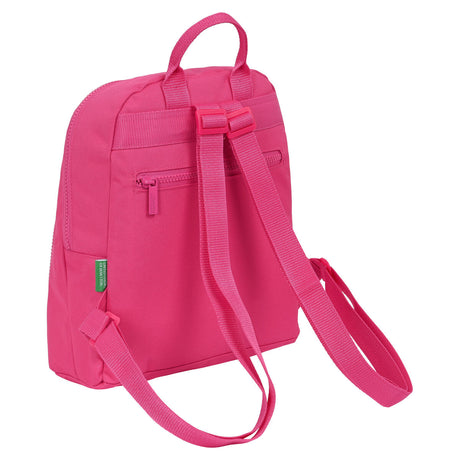 Mochila Casual Benetton Raspberry Fúcsia 13 L - EcoNest