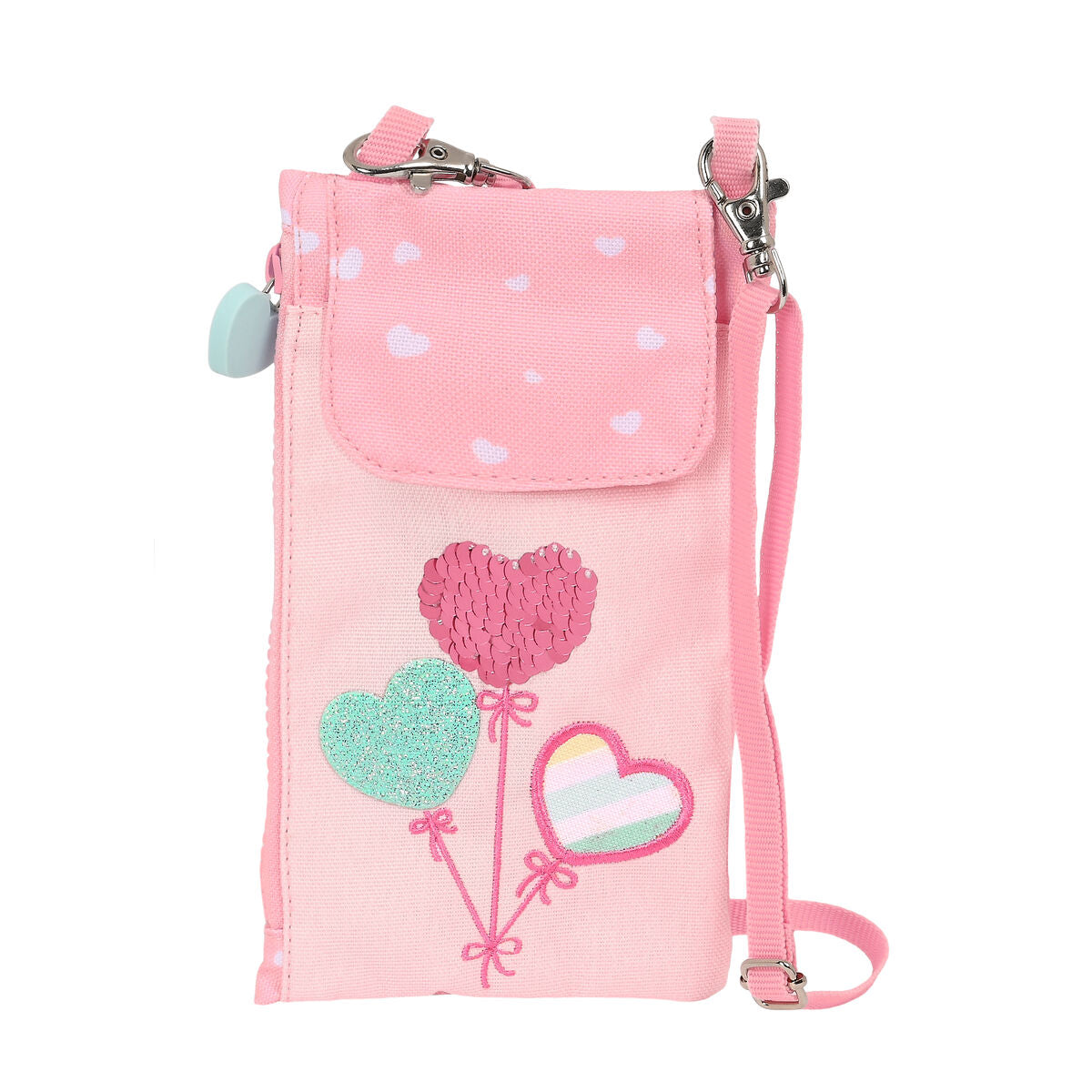 Porta-moedas BlackFit8 Globitos Capa para Telemóvel Cor de Rosa - EcoNest