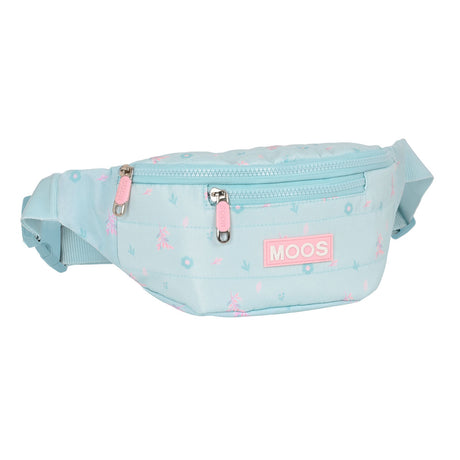 Bolsa de Cintura Moos Garden Turquesa 23 x 12 x 9 cm - EcoNest