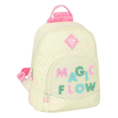Mochila Casual Glow Lab Magic flow Bege 13 L - EcoNest