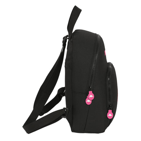 Mochila Casual Kappa Black and pink Preto 13 L - EcoNest