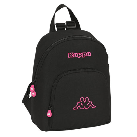 Mochila Casual Kappa Black and pink Preto 13 L - EcoNest