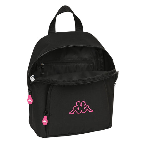 Mochila Casual Kappa Black and pink Preto 13 L - EcoNest