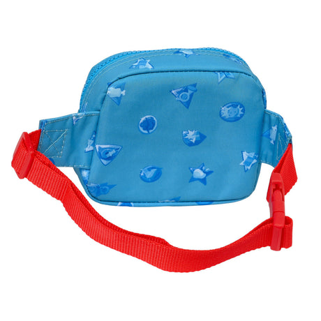 Bolsa de Cintura SuperThings Rescue force 14 x 11 x 4 cm Azul Infantil - EcoNest