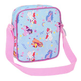 Mala a Tiracolo My Little Pony Wild & free Azul Cor de Rosa 16 x 18 x 4 cm - EcoNest