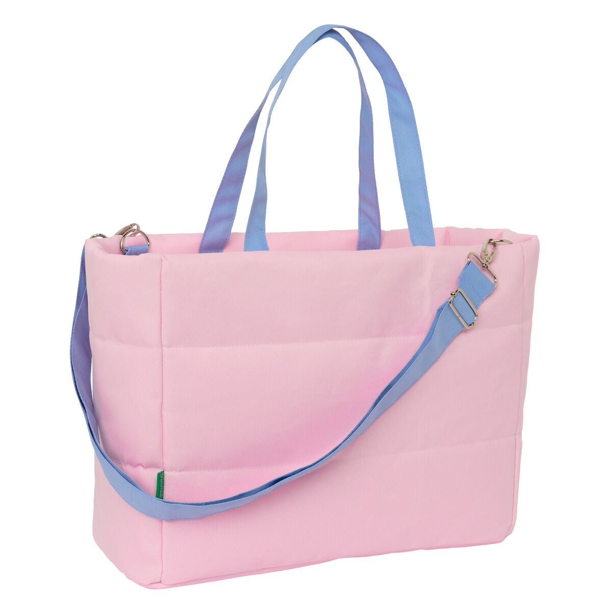 Bolsa Benetton Pink Cor de Rosa 40 x 31 x 17 cm - EcoNest