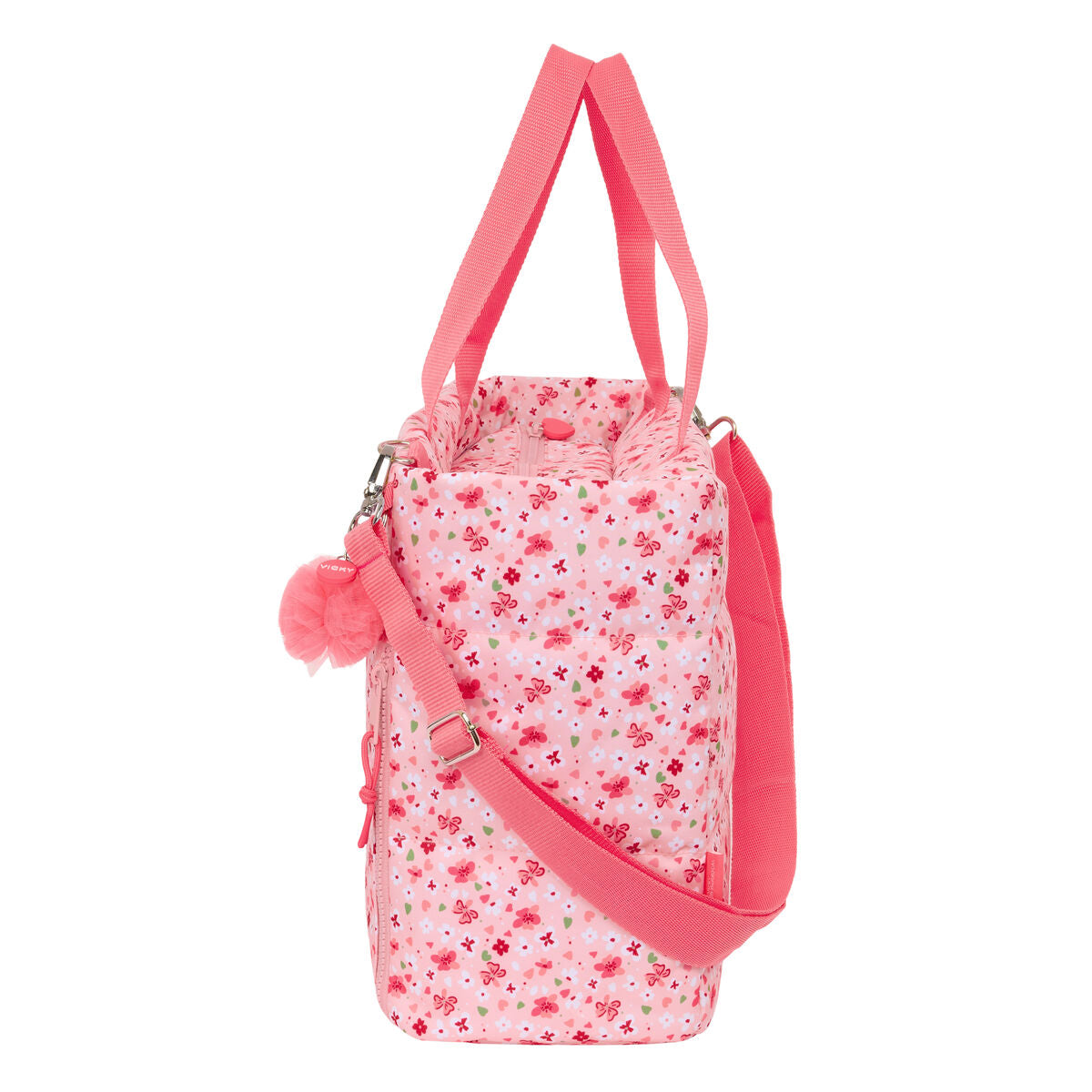 Bolsa Vicky Martín Berrocal In bloom Cor de Rosa 40 x 31 x 17 cm - EcoNest