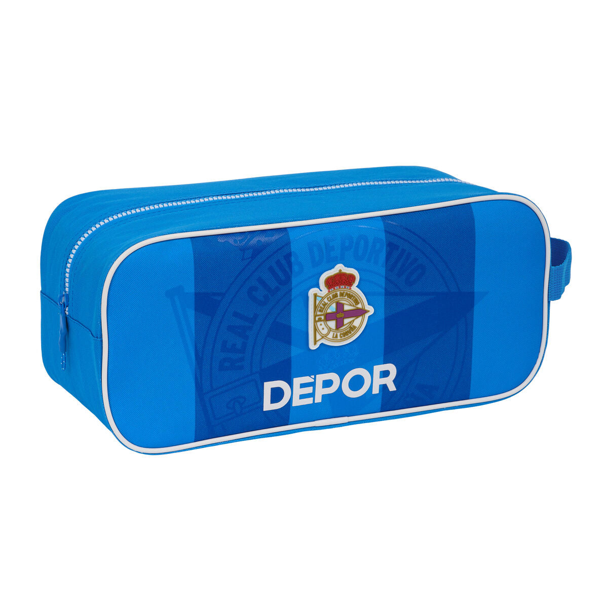 Bolsa para Sapatos de Viagem R. C. Deportivo de La Coruña Azul 34 x 15 x 14 cm - EcoNest