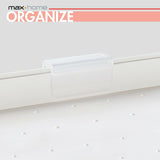 Organizador para o Armário de Cozinha Max Home Branco 2 Prateleiras 2 Unidades 37,5 x 25,5 x 19 cm - EcoNest