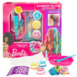 Conjunto de Cabeleireiro Barbie Rainbow Tie Cabelo com madeixas Multicolor - EcoNest