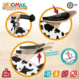 Bicicleta Infantil Woomax Vaca 12" Sem Pedais - EcoNest