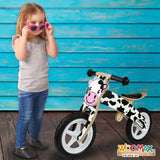 Bicicleta Infantil Woomax Vaca 12" Sem Pedais - EcoNest