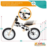 Bicicleta Infantil Woomax Vaca 12" Sem Pedais - EcoNest