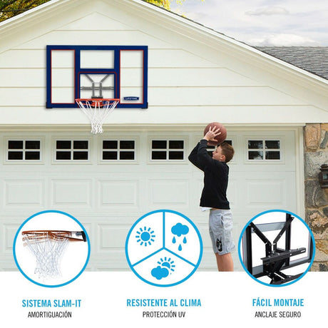 Cesto de Basquetebol Lifetime 121 x 75,5 x 65 cm - EcoNest