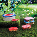 Conjunto de Lancheiras Quid Habitat (7 pcs) Plástico - EcoNest