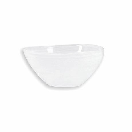 Saladeira Quid Boreal Ø 14 cm Branco Vidro (6 Unidades) (Pack 6x) - EcoNest