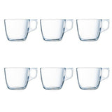 Conjunto de Chávenas de Café Luminarc 6 pcs Transparente (22 cl) - EcoNest