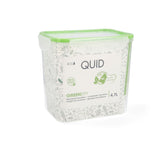Lancheira Hermética Quid Greenery Transparente Plástico 4,7 L (4 Unidades) (Pack 4x) - EcoNest
