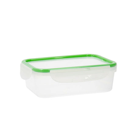 Lancheira Quid Greenery 1,4 L Transparente Plástico (Pack 4x) - EcoNest
