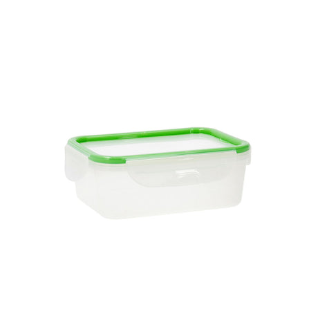 Lancheira Quid Greenery 1 L Transparente Plástico 13 x 18 x 6,8 cm - 1 L (4 Unidades) (Pack 4x) - EcoNest