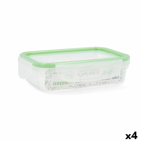 Lancheira Quid Greenery 650 ml (Pack 4x) - EcoNest