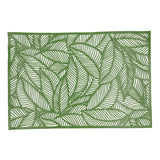 Individuais Quid Habitat Folhas Verde 30 x 45 cm (Pack 12x) - EcoNest