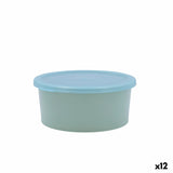 Lancheira Redonda com Tampa Quid Inspira 760 ml Verde Plástico (12 Unidades) - EcoNest