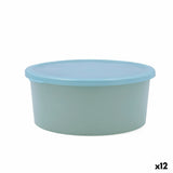 Lancheira Redonda com Tampa Quid Inspira 1,34 L Verde Plástico (12 Unidades) - EcoNest