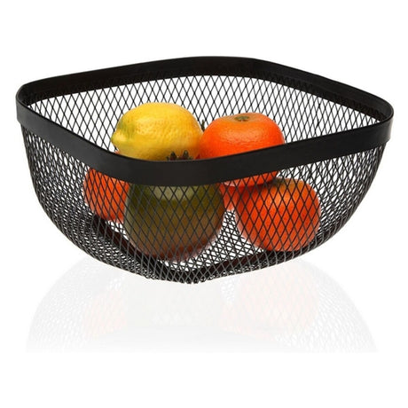 Fruteira Metal Aço (26,5 x 12,5 x 26,5 cm) - EcoNest