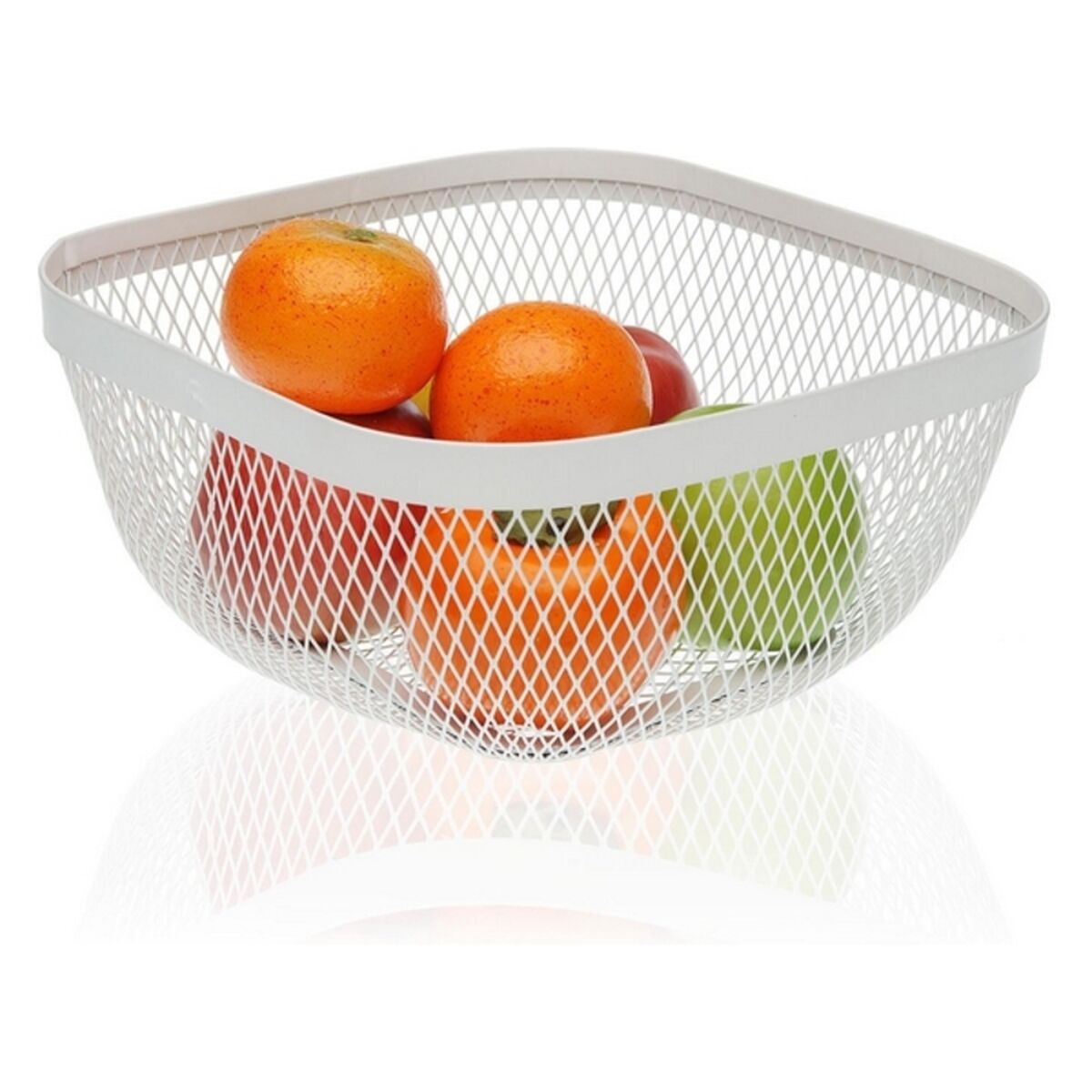 Fruteira Metal Aço (26,5 x 12,5 x 26,5 cm) - EcoNest