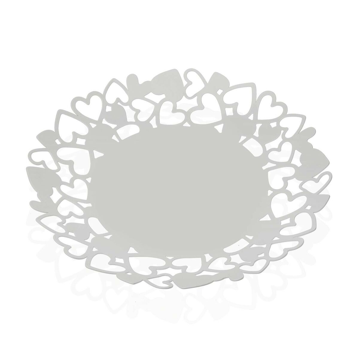 Fruteira Versa Kamira Branco Metal Aço (29 x 4,5 x 29 cm) - EcoNest
