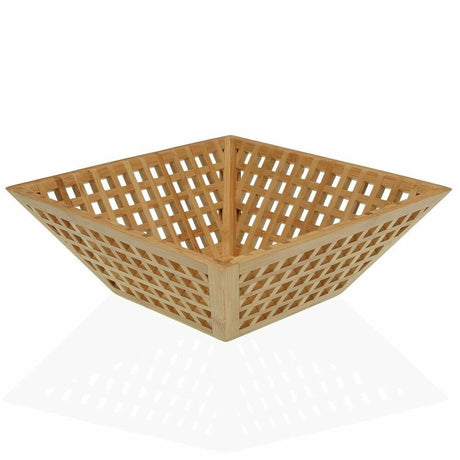 Fruteira Versa Bambu (28 x 9,8 x 28 cm) - EcoNest