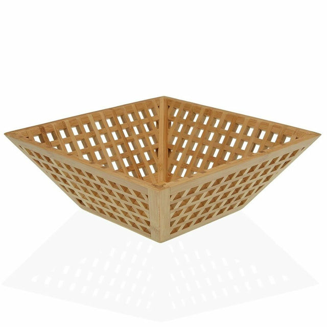 Fruteira Versa Bambu (28 x 9,8 x 28 cm) - EcoNest