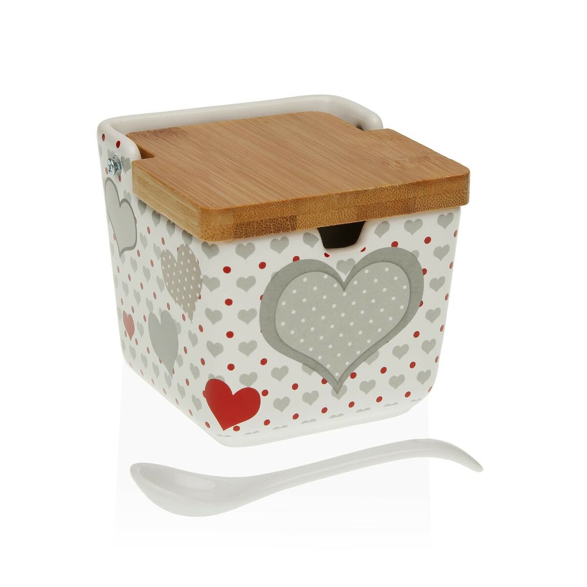 Açucareiro Versa Sweet Cerâmica (8,8 x 8,5 x 8,8 cm) - EcoNest