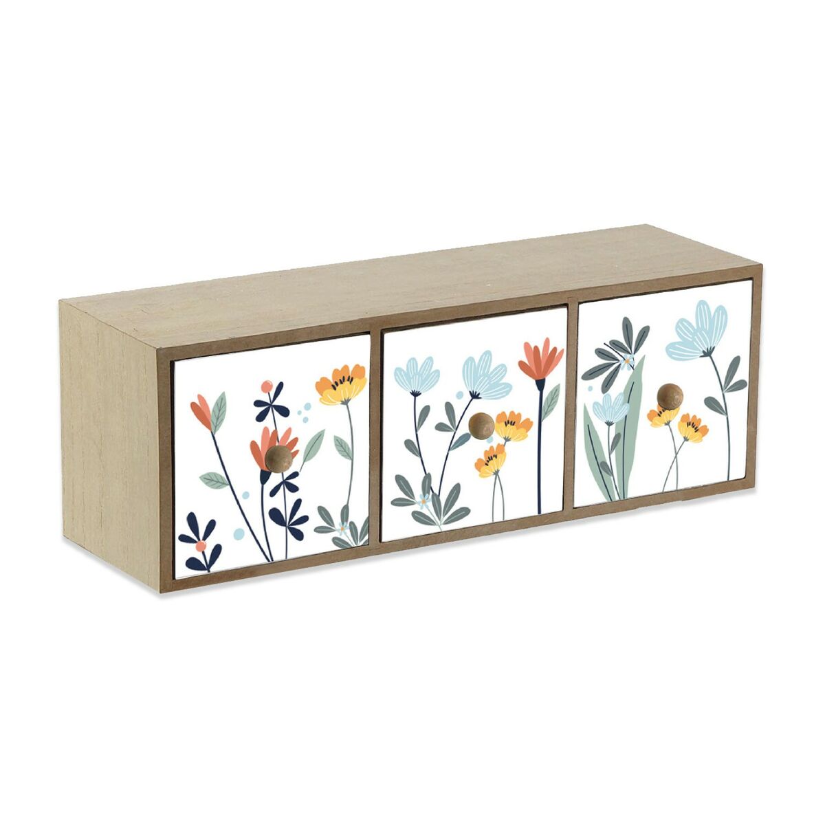 Guarda-Joias Versa Selene 11 x 11 x 33 cm Madeira MDF - EcoNest