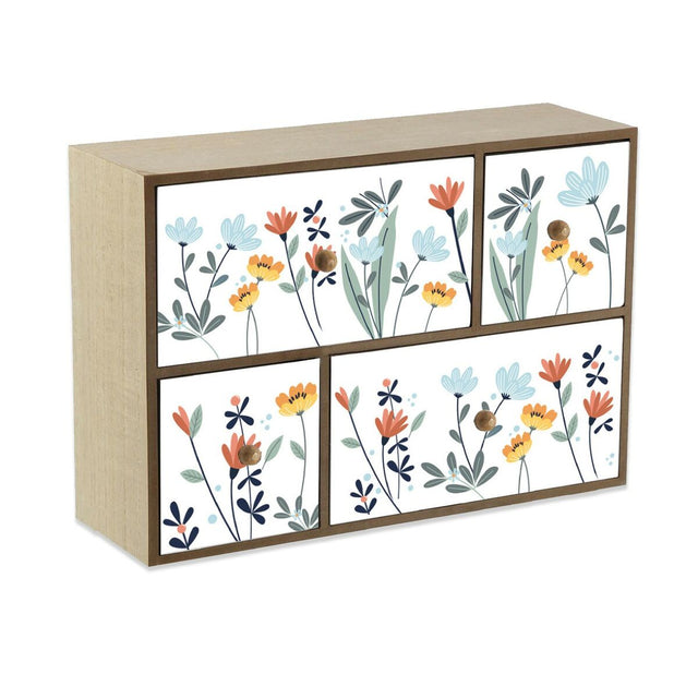 Guarda-Joias Versa Selene 11 x 32 x 32 cm Madeira MDF - EcoNest