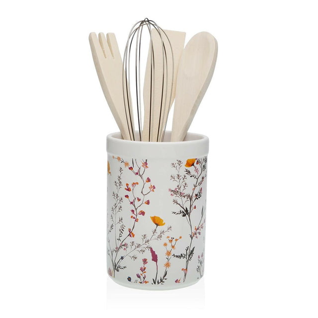 Recipiente para Utensílios de Cozinha Versa Balbec Cerâmica 10 x 15 x 10 cm - EcoNest