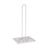 Suporte para Rolos de Papel de Cozinha Versa Balbec Metal Aço Madeira MDF 16,5 x 31 x 13 cm - EcoNest