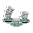 Conjunto de Chávenas de Café Versa Bicicleta 6 Unidades Porcelana - EcoNest