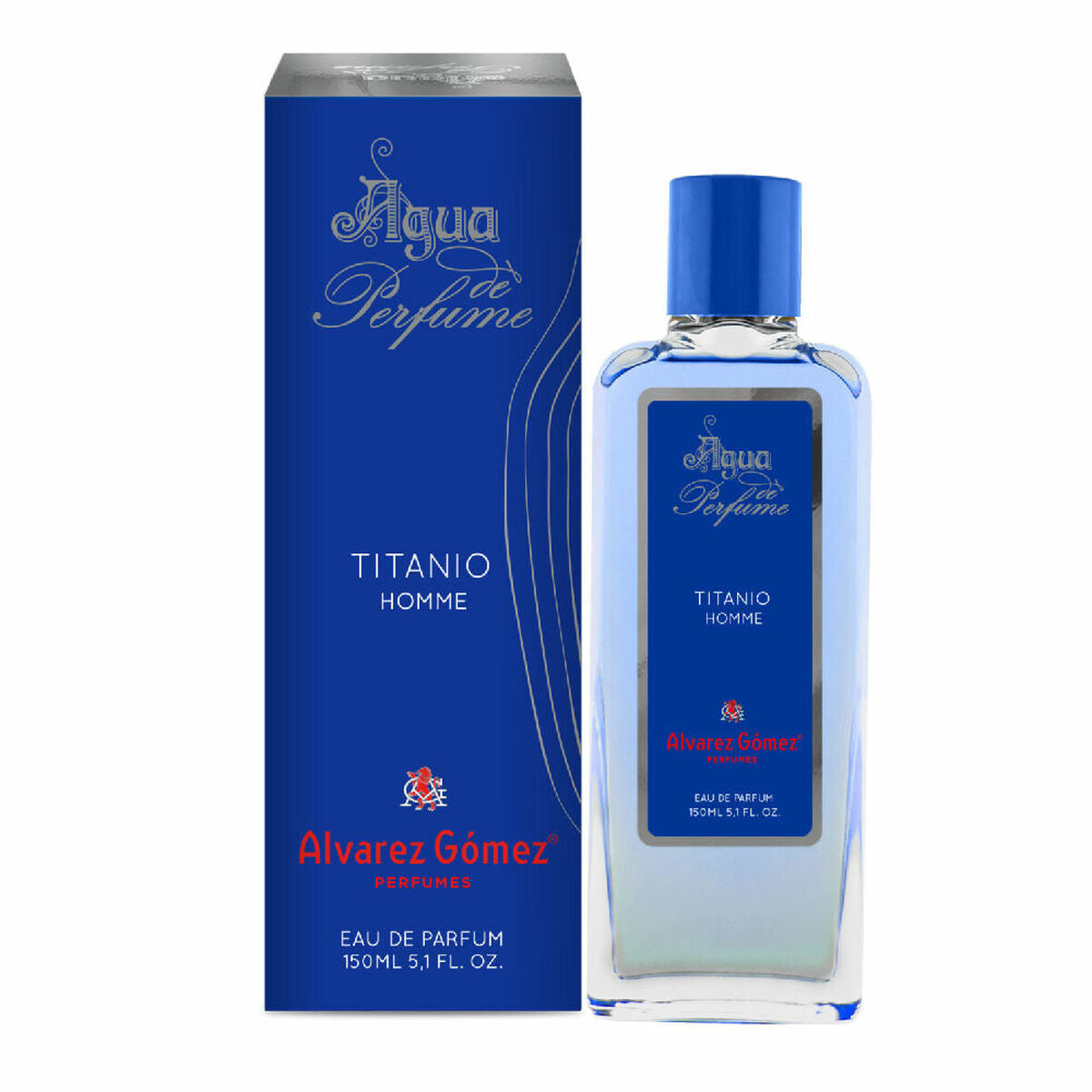 Men's Perfume Alvarez Gomez Titanio Homme EDP (150 ml)