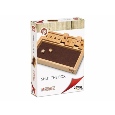 Jogo de Mesa Cayro Shut the Box - EcoNest