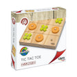 Jogo do Galo Cayro Tic Tac Toe Madeira 20 x 20 x 4 cm - EcoNest