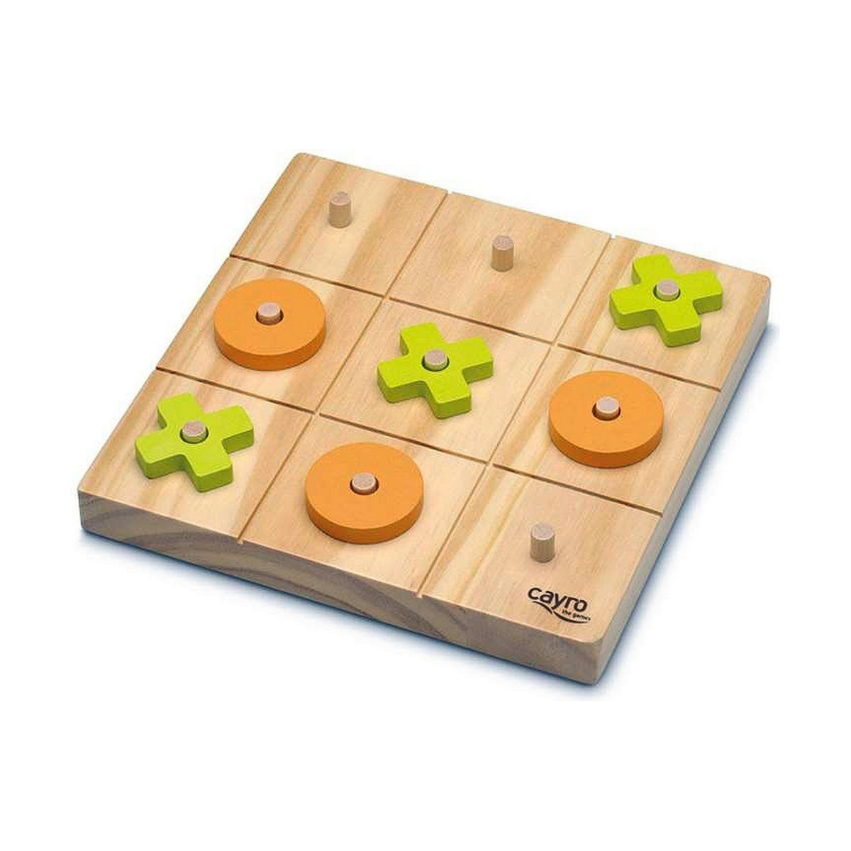 Jogo do Galo Cayro Tic Tac Toe Madeira 20 x 20 x 4 cm - EcoNest